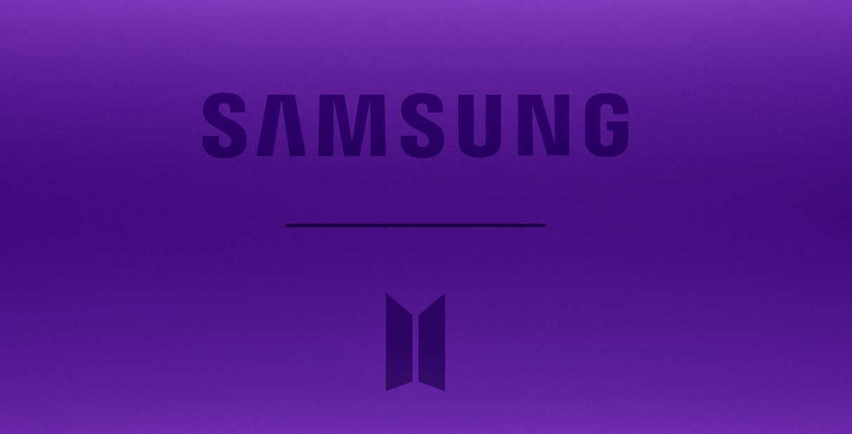 Samsung BTS Branding