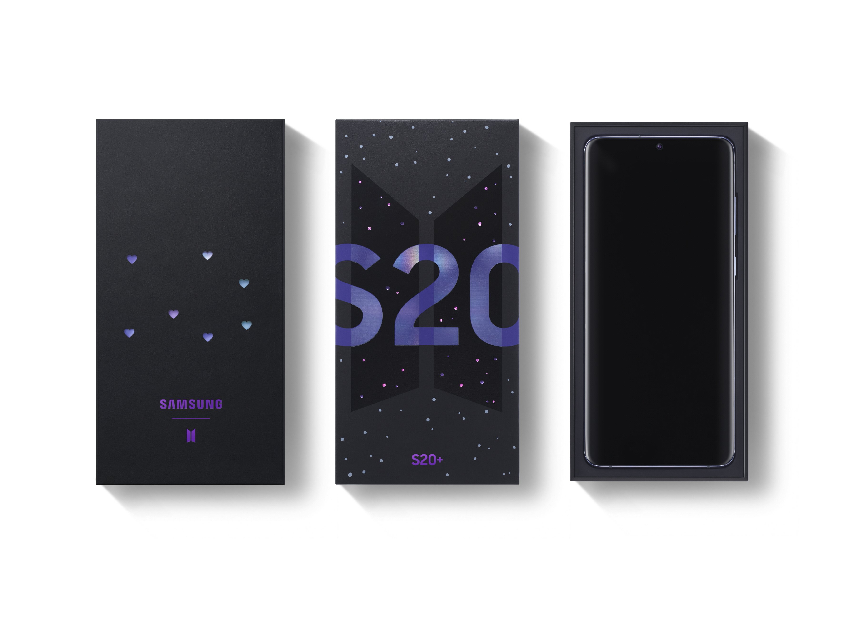 Samsung Galaxy S20+ BTS Edition Box Packaging