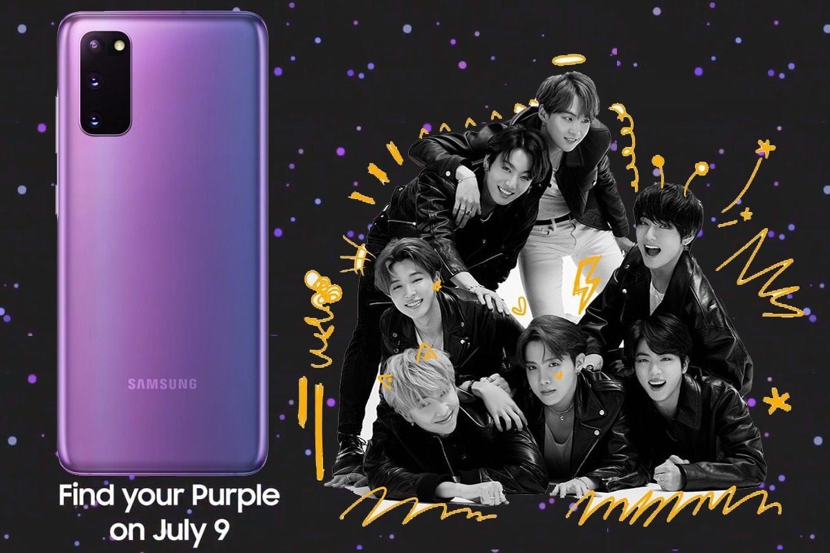 Samsung to launch Galaxy S20+ BTS Edition in purple - SamMobile