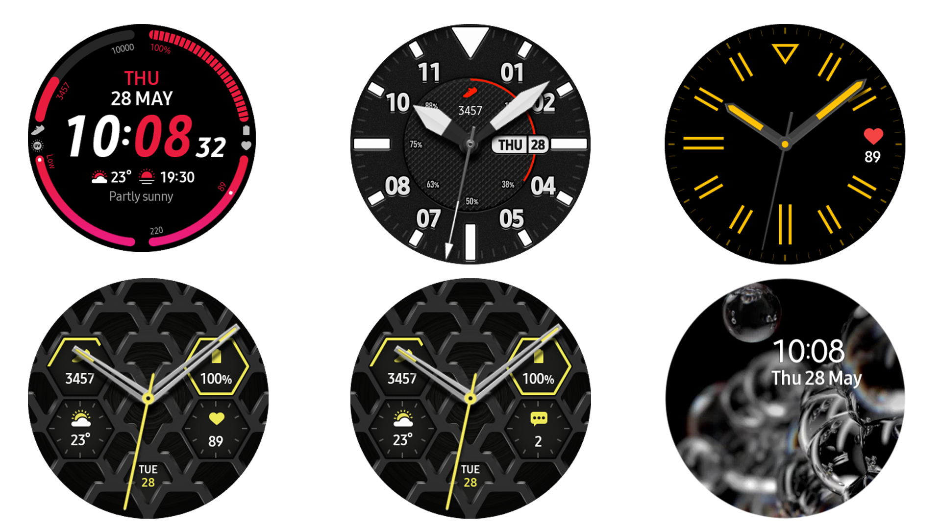 Samsung Galaxy Watch 3 Watch Faces