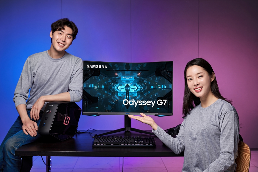 Samsung Odyssey G7 Gaming Monitor South Korea Launch