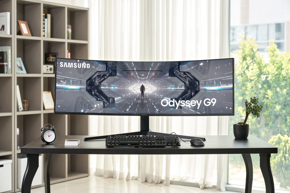 The massive 49-inch Samsung Odyssey G9 gaming monitor is $400 off