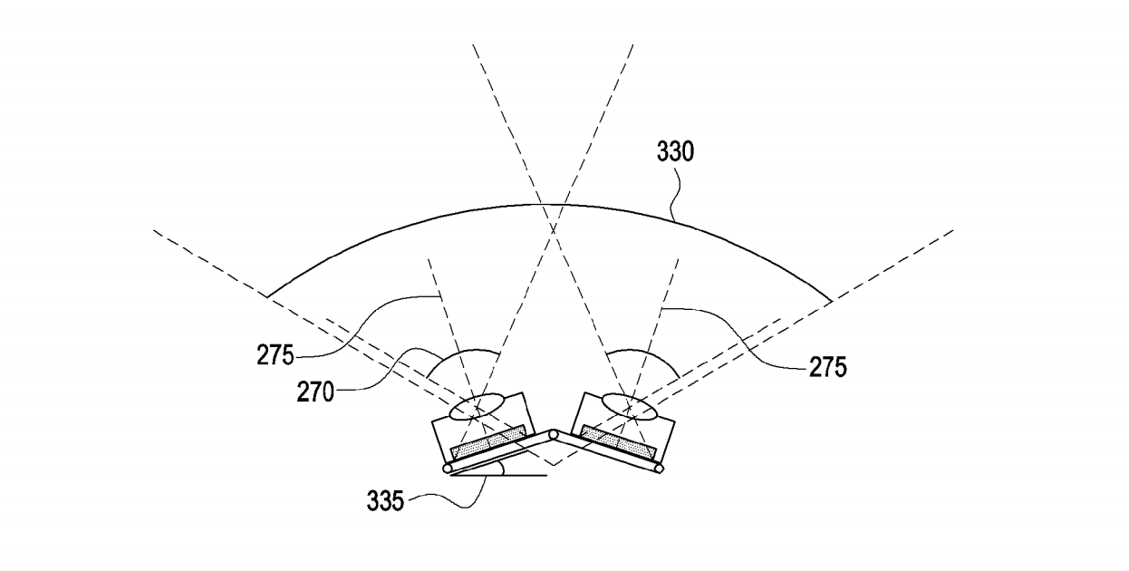 Samsung Smartphone Patent Six-Camera Tiltable Sensors
