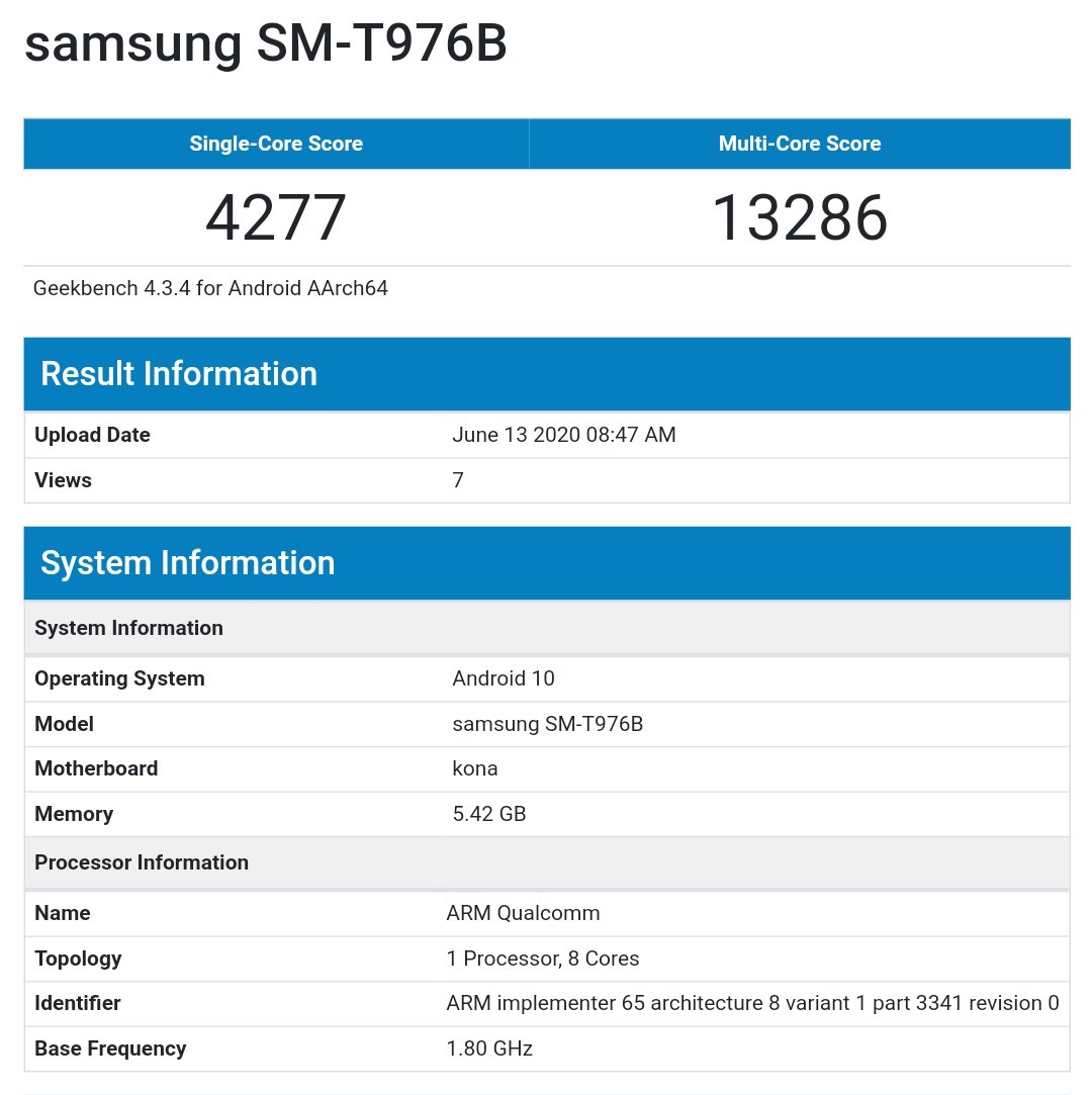 Indiener Graf Triviaal Samsung Galaxy Tab S7 Plus specs revealed, offer no surprises - SamMobile