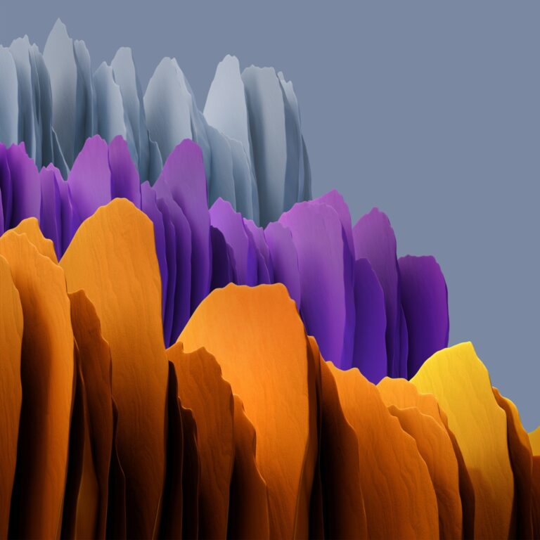 You can now download the official Galaxy Tab S7+ wallpapers before