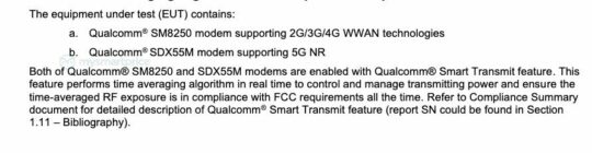 Samsung Galaxy Note 20 Ultra SM-N986U SM-N986U1 Snapdragon Processor FCC Certification