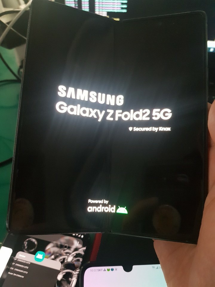 Fuga de imagen en vivo Samsung Galaxy Z Fold 2 5G