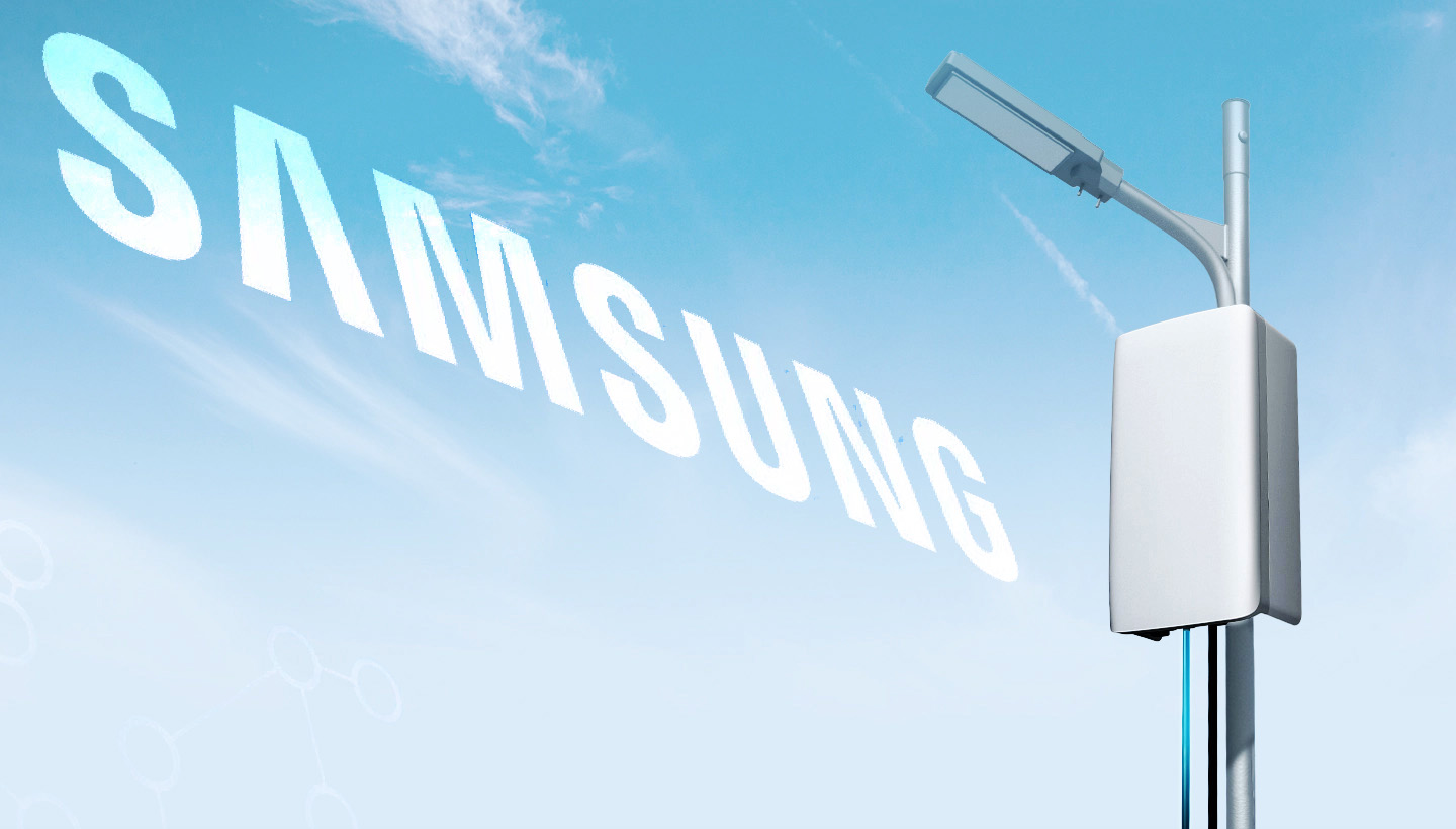 samsung small cell station illustration