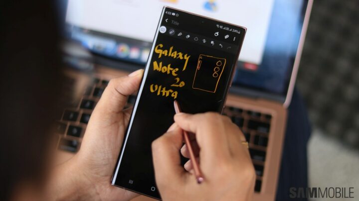 Dzięki Androidowi 13 ostatnie modele Galaxy Note są teraz zależne od podtrzymywania życia