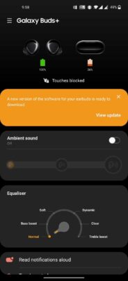 Samsung Galaxy Buds+ Firmware Update R175XXU0ATH7