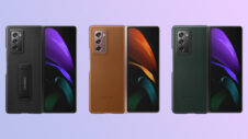 Leaked Galaxy Z Fold 2 cases show no front protection