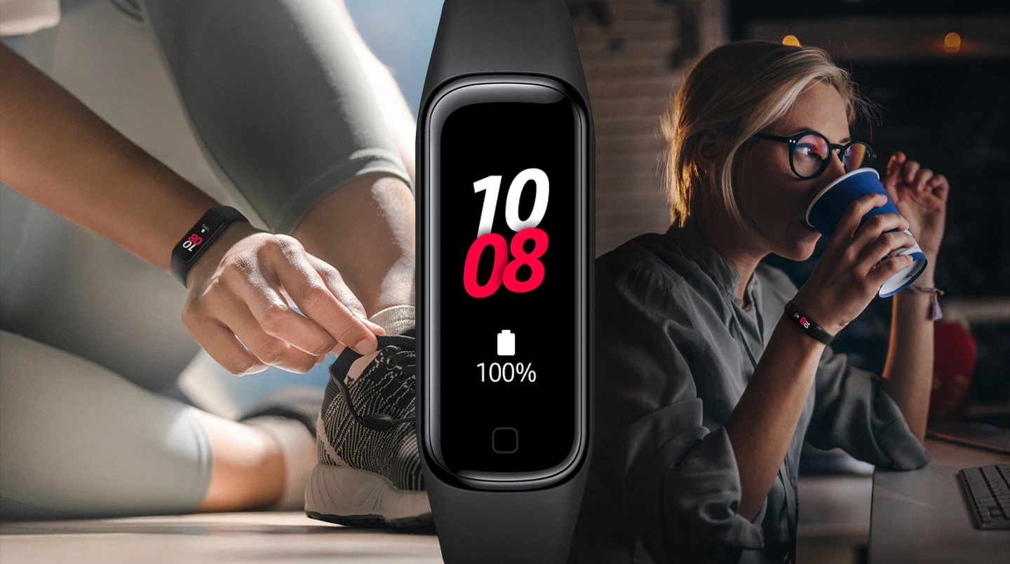 Samsung Galaxy Fit 2 là một sản phẩm thú vị dành cho những người muốn nâng cao sức khỏe của mình. Với thiết kế mỏng nhẹ và tính năng đo nhịp tim, đo lượng calo tiêu thụ và bước chạy, bạn có thể dễ dàng theo dõi tình trạng sức khỏe của mình. Hãy xem hình ảnh liên quan để tìm hiểu thêm về sản phẩm này và cách nó có thể giúp bạn có một lối sống lành mạnh.