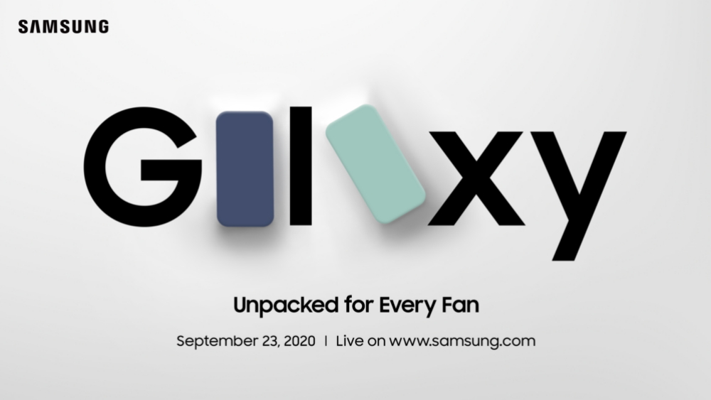 Samsung Galaxy S20 Fan Edition Launch Event Invite