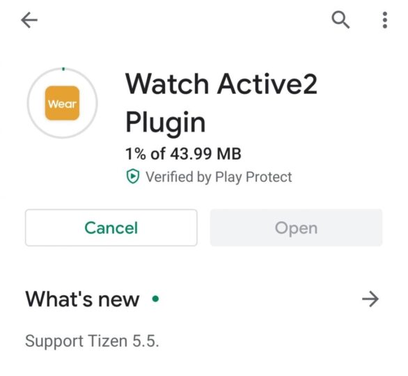 galaxy watch tizen 5