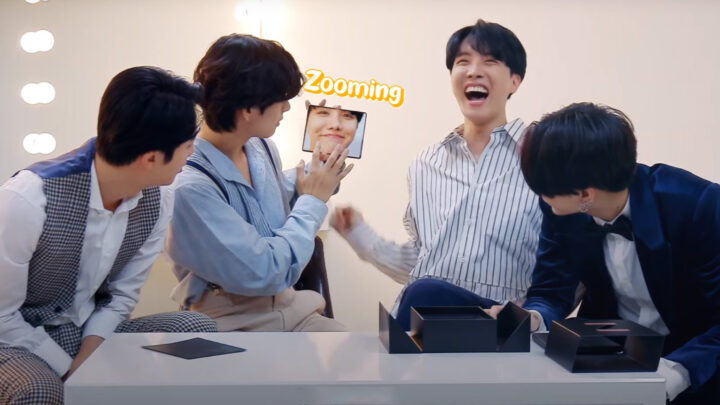 Samsung resumes BTS collab with lighthearted Galaxy Z Fold