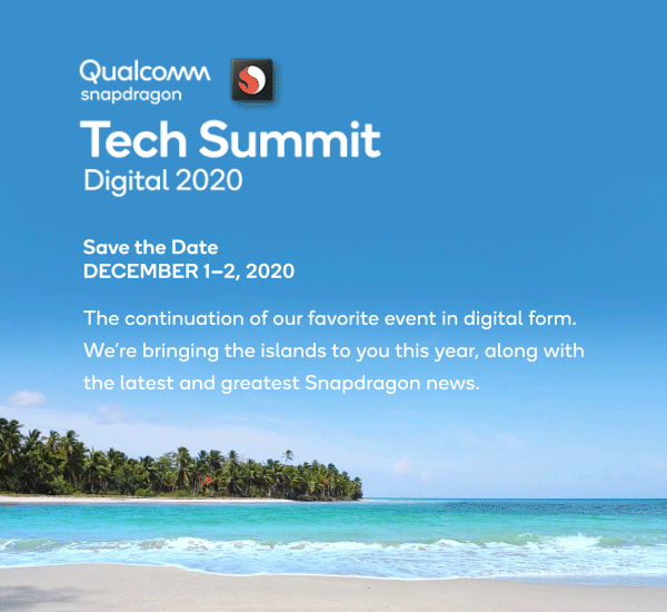 Qualcomm Tech Summit 2020 Date Snapdragon 875