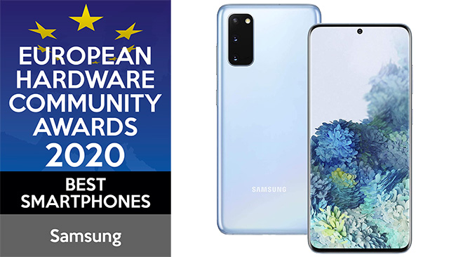 Samsung European Hardware Community Awards 2020 Best Smartphones