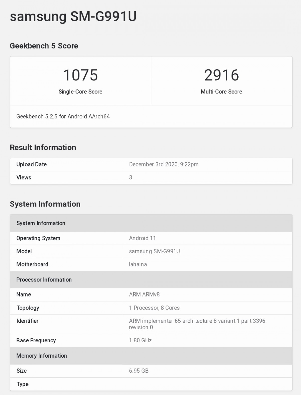 Samsung Galaxy S21 Ultra 5G Smartphone with a Snapdragon 888 5G processor