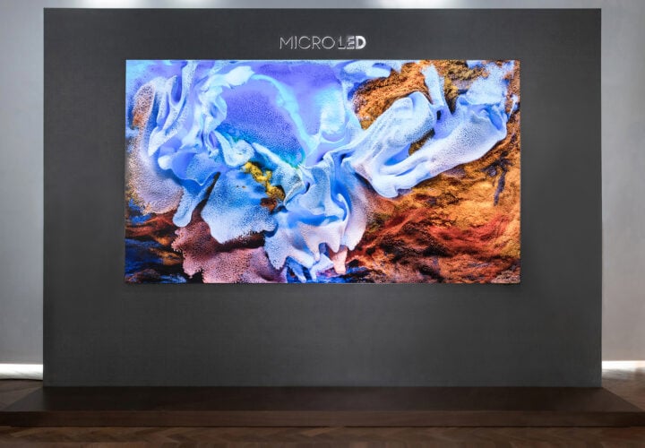 Samsung MicroLED TV 110-Inch Front