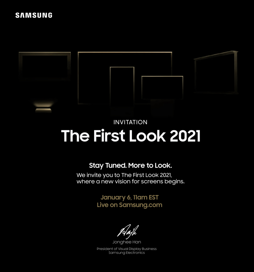 Evento Samsung The First Look 2021