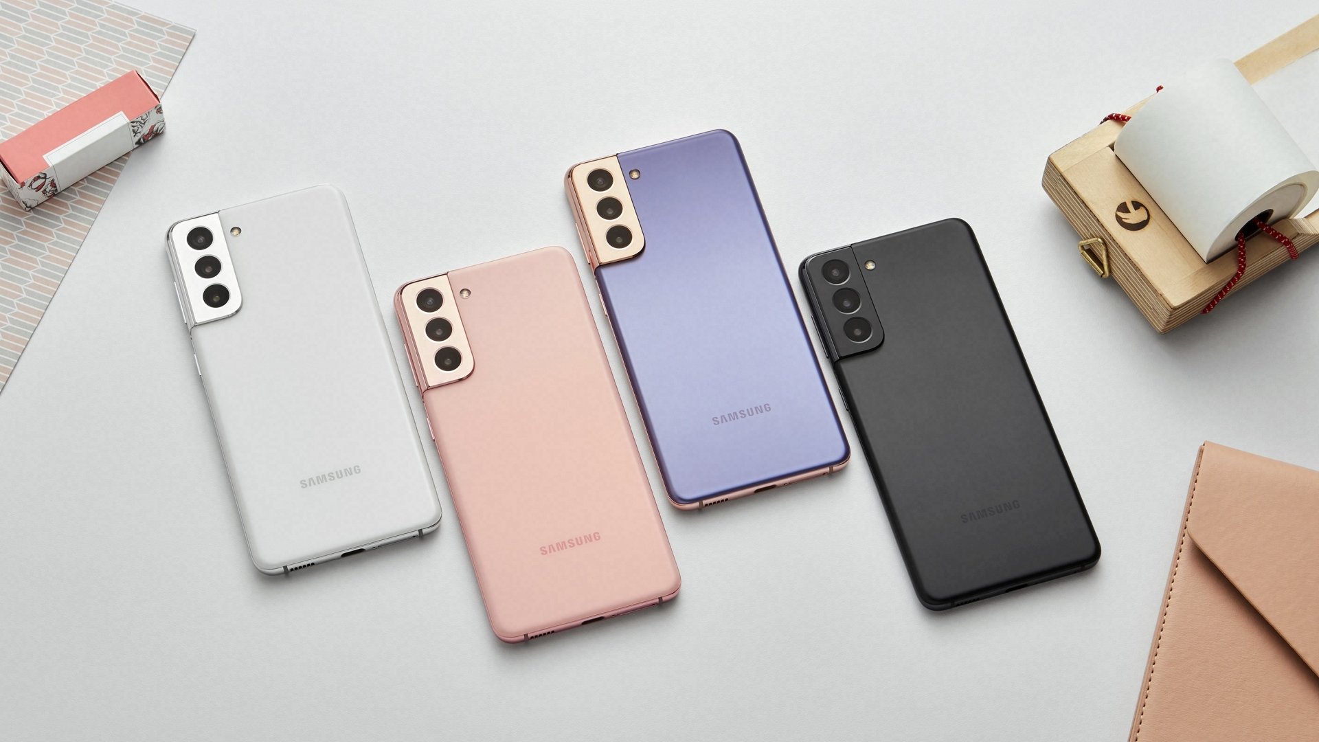 Samsung-teléfono inteligente Galaxy S21 Plus 5G G996U1, smartphone