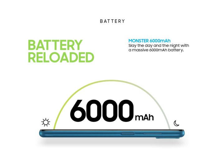 Samsung Galaxy M12 6000mAh Battery