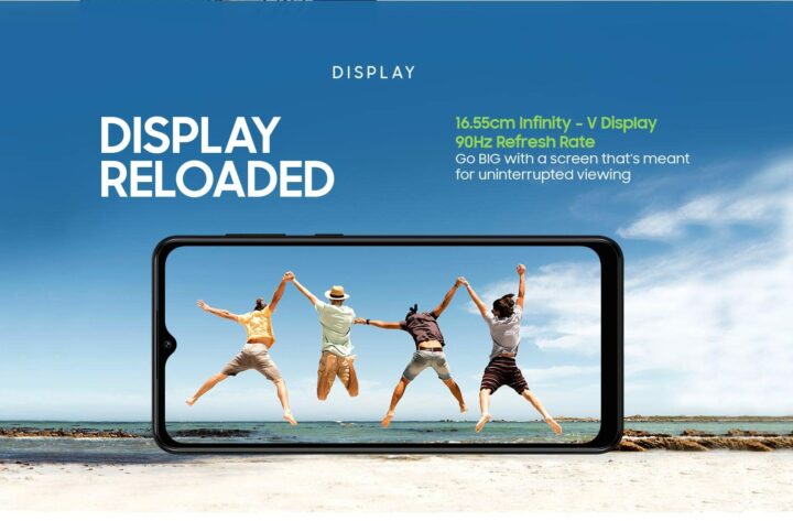 Samsung Galaxy M12 90Hz Display