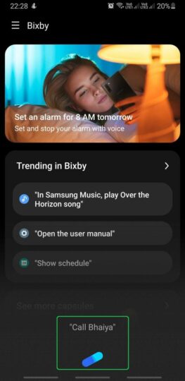 Bixby 3.0 Indian English Relationships