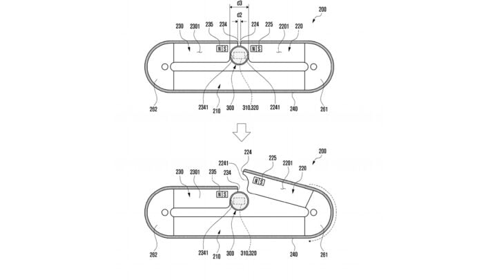 Samsung Galaxy Z Fold Tab Patent S Pen Fast Charging Mechanism