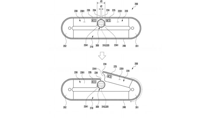 Samsung Galaxy Z Fold Tab Patent S Pen Fast Charging Mechanism