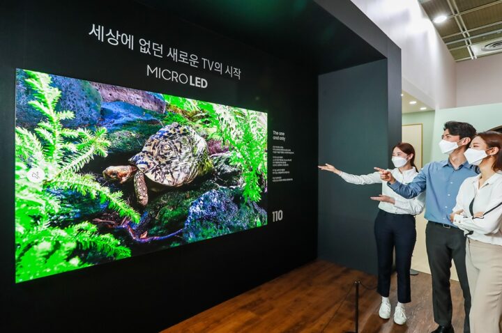 Samsung Micro LED TV World IT Show 2020