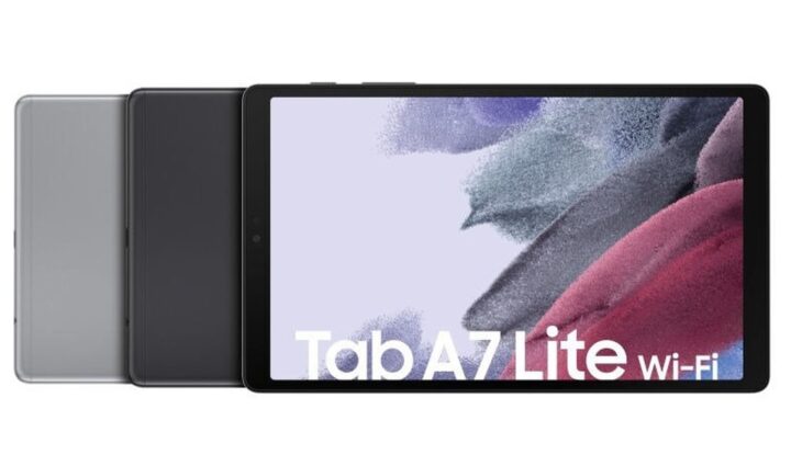 The Galaxy Tab A7 Lite leaks in new renders along with a tentative ...