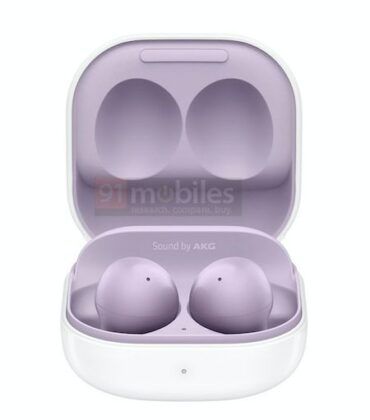 Samsung Galaxy Buds 2 Purple White Case