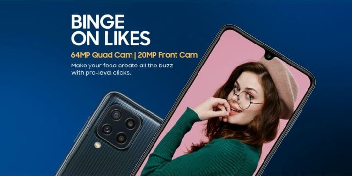 Samsung Galaxy M32 64MP Quad-Camera