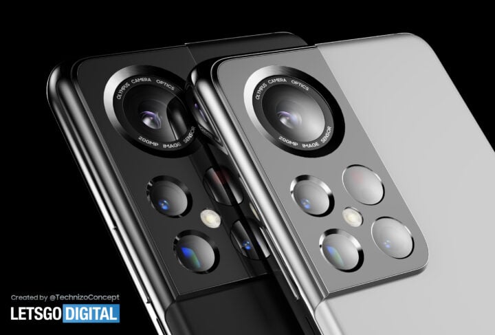 Samsung Galaxy S22 Ultra Camera Concept