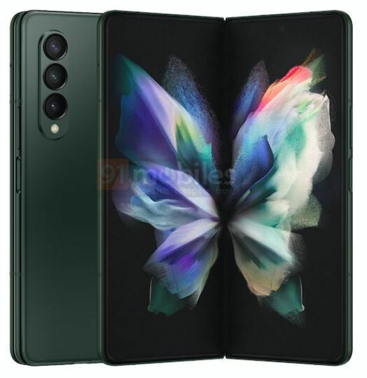 Samsung Galaxy Z Fold 3 Olive Green