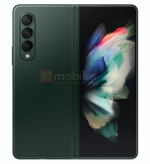 Samsung Galaxy Z Fold 3 Olive Green