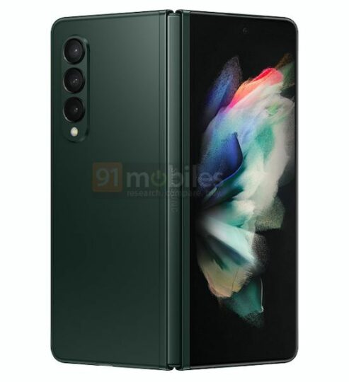 Samsung Galaxy Z Fold 3 Olive Green