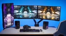 Samsung shows how it improved Odyssey gaming monitor lineup over time