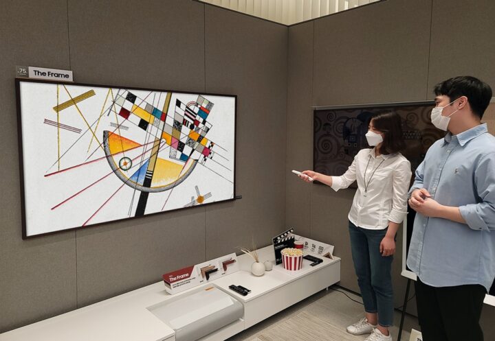 Samsung The Frame TV Thyssen-Bornemisza National Museum Artwork