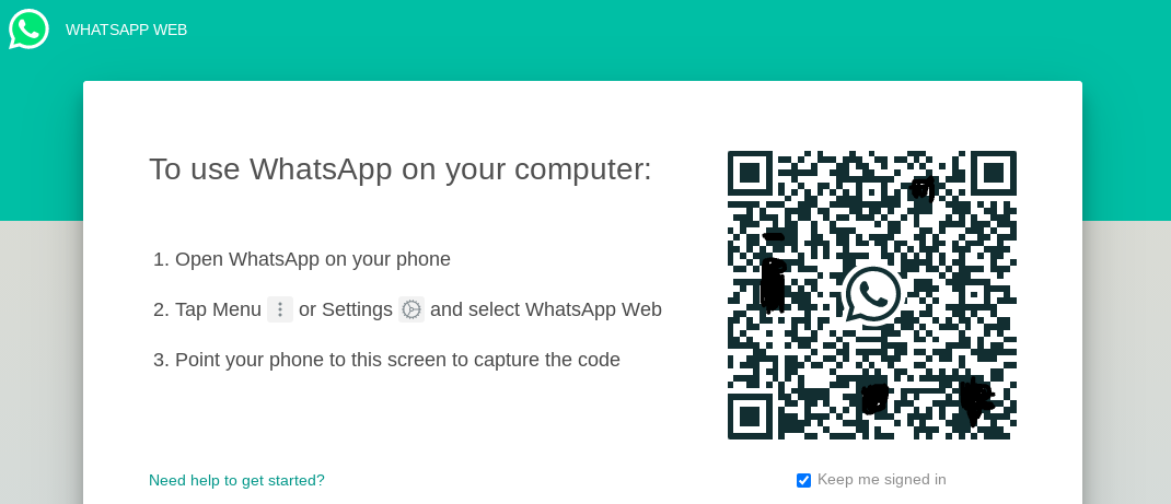 Panduan Penggunaan WhatsApp Web