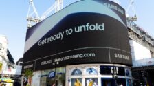 Galaxy Unpacked digital signages take over urban hotspots worldwide