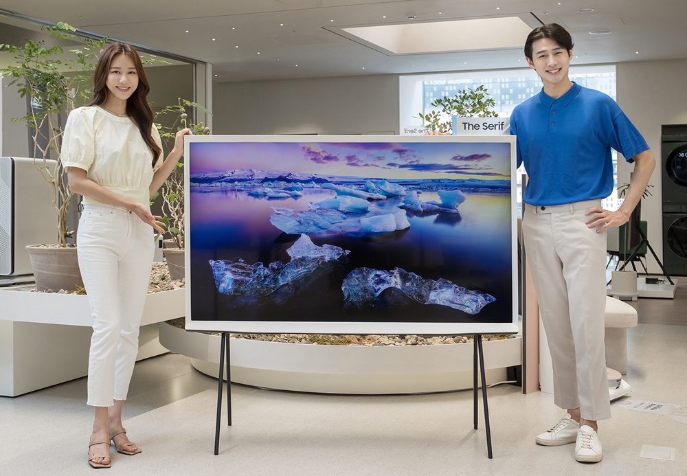 Samsung launches 65-inch The Serif TV in South Korea - SamMobile
