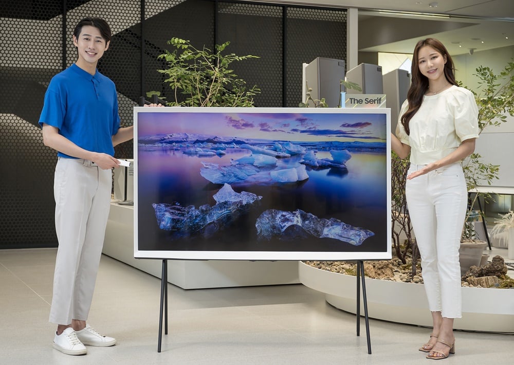 Samsung launches 65-inch The Serif TV in South Korea - SamMobile