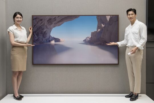 Samsung launches the 85-inch version of The Frame TV in South Korea ...