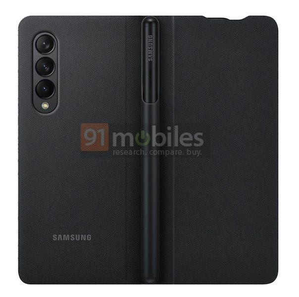 How will you store the S Pen on the Galaxy Z Fold 3? Here's your