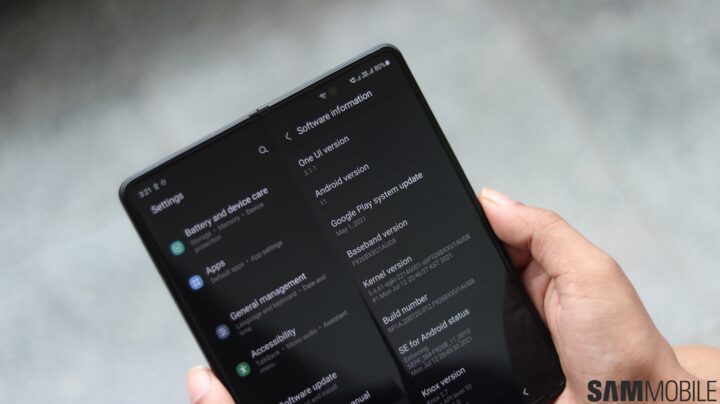 Samsung Galaxy Z Fold 3 gets One UI 6.1 update in the USA