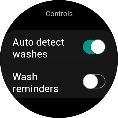Samsung Hand Wash Smartwatch App Features
