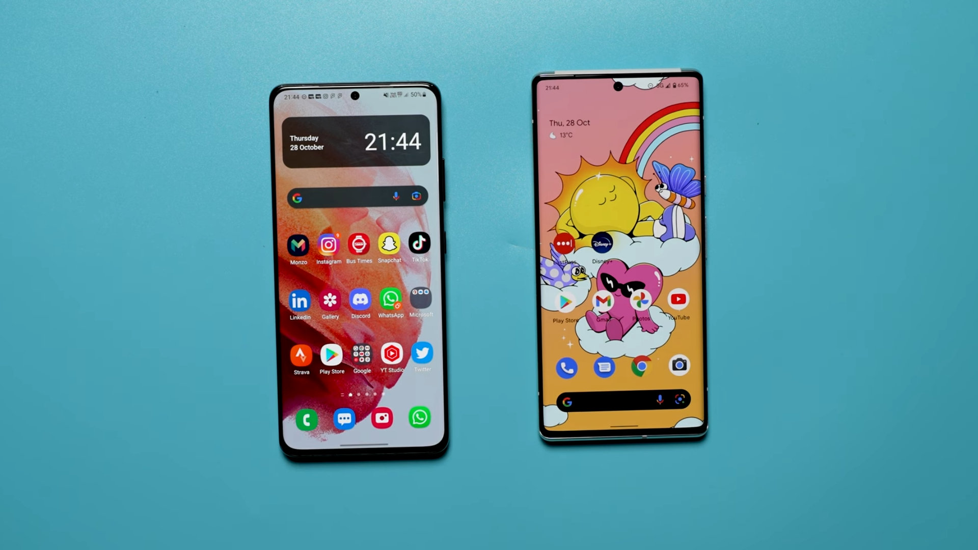 galaxy s21 ultra vs pixel 6 pro