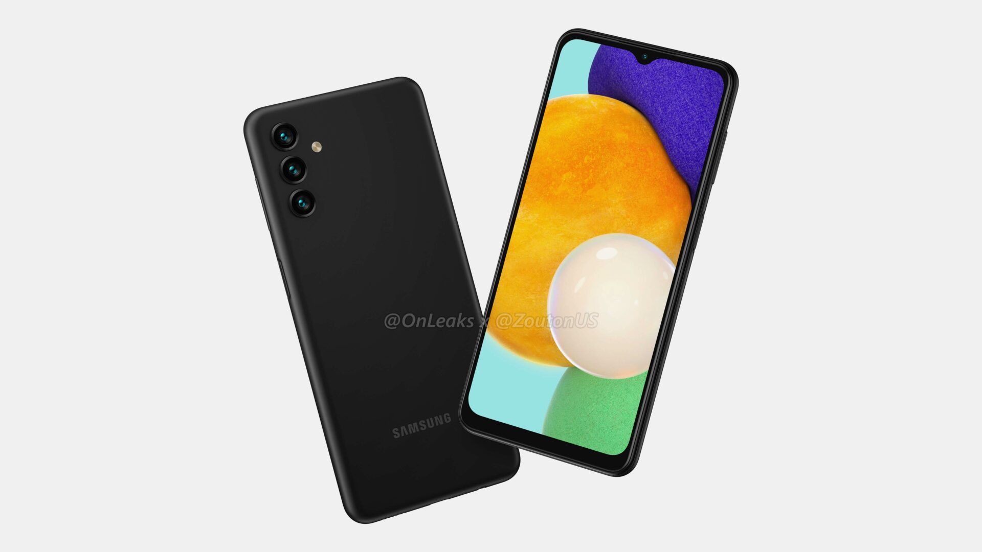 Samsung Galaxy A13 5G renders reveal a simplistic rear design - SamMobile